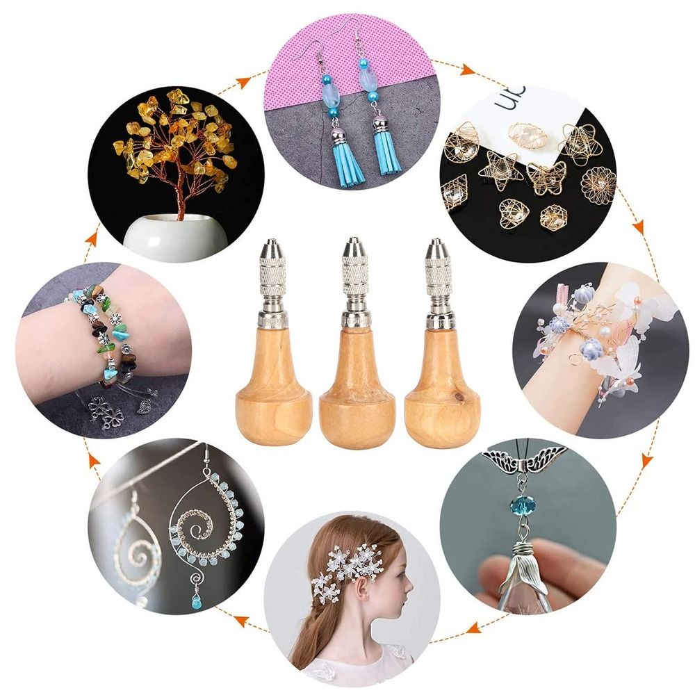Wooden Comfort Shape Handle Pi - Jewelry Making Vise 评论和价格